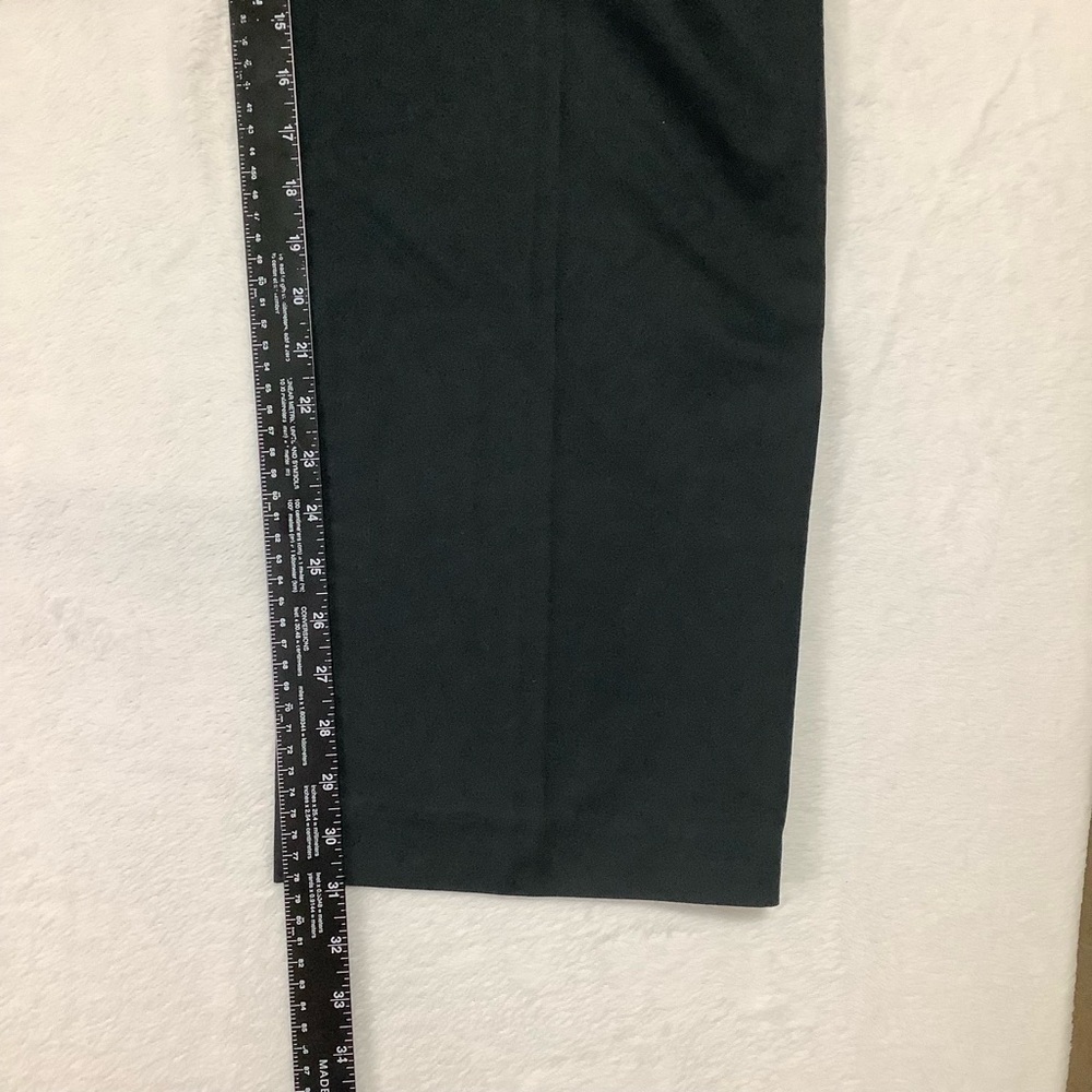 Banana Republic Pleated Slacks Sz 38 / 31 Black - Picture 4 of 8